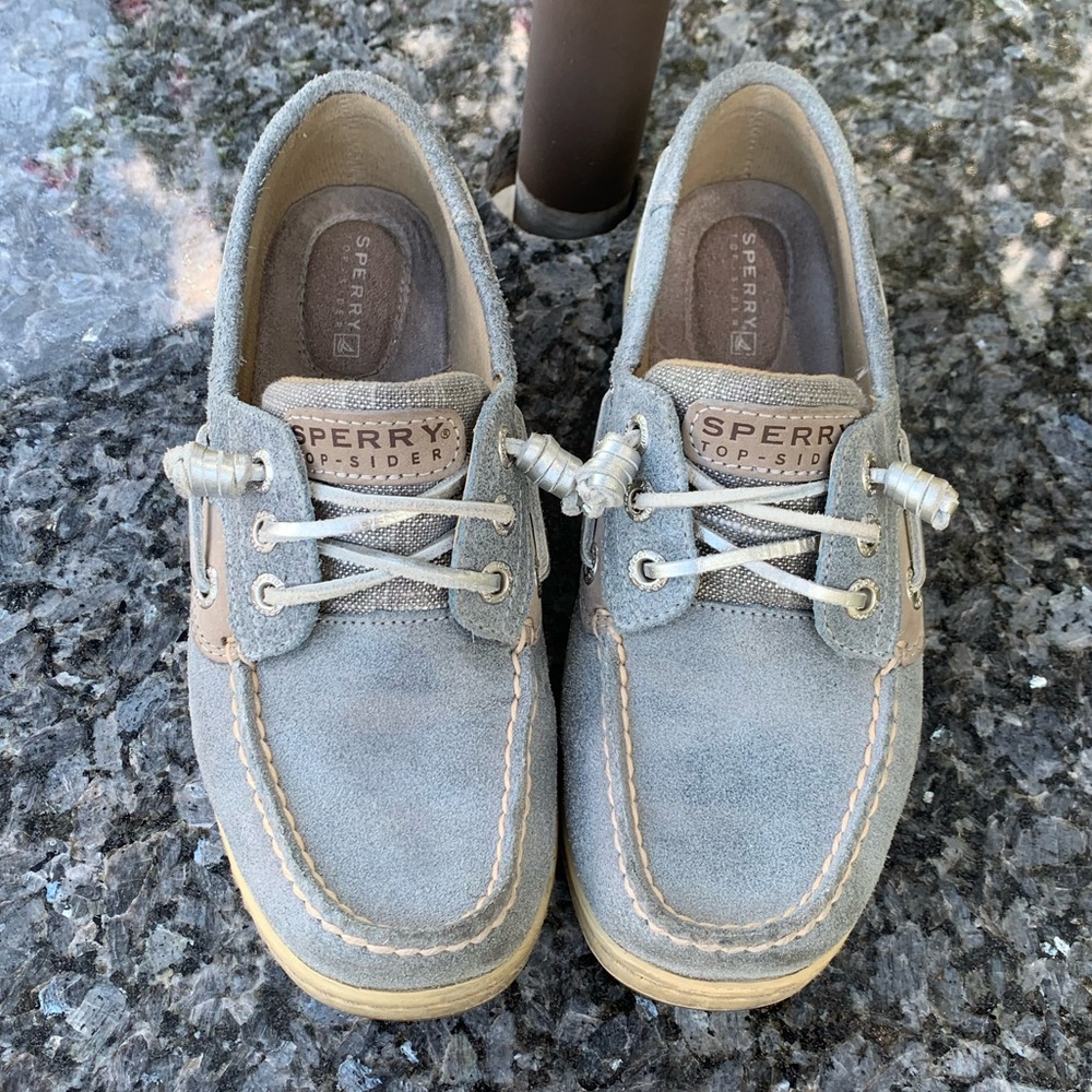Denim Blue Sperry Top-Siders Size 6M